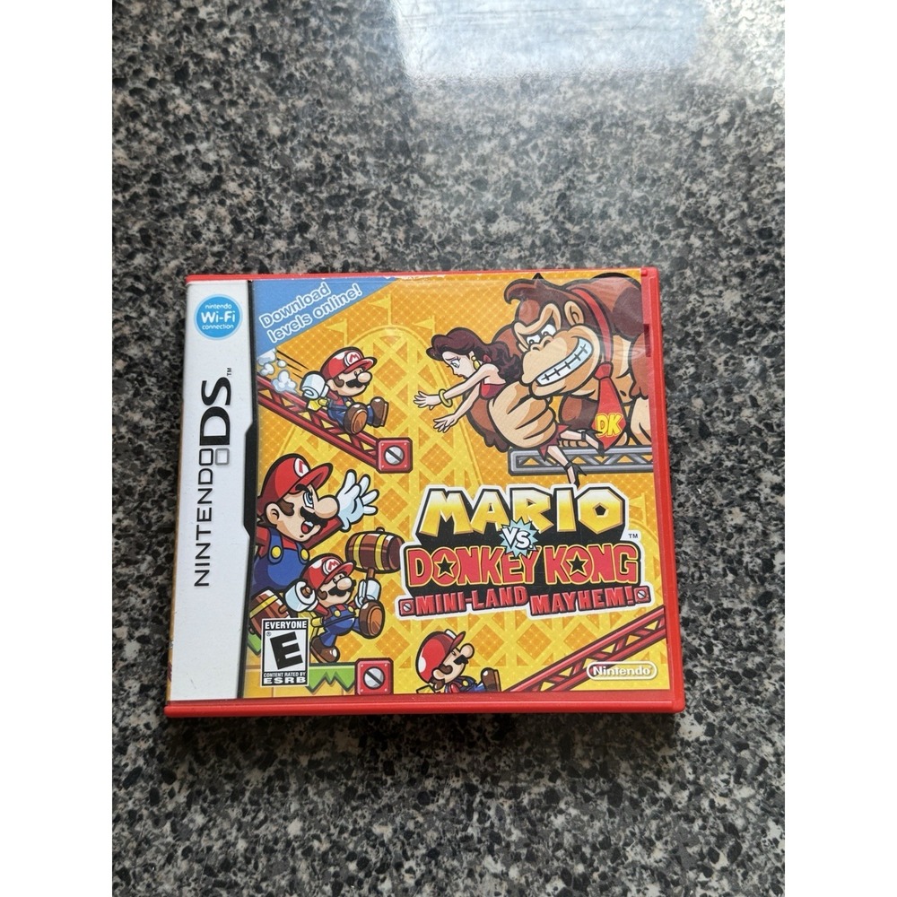 Mario vs. Donkey Kong:‎ Mini-Land Mayhem (Nintendo DS, 2011) Tested W/ Manual